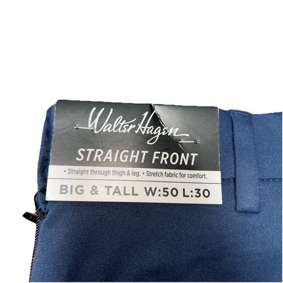 Walter Hagen Men's Performance 11 Majors Core Golf Pants Navy Sz 50x30 MSRP $90 - Picture 2 of 9